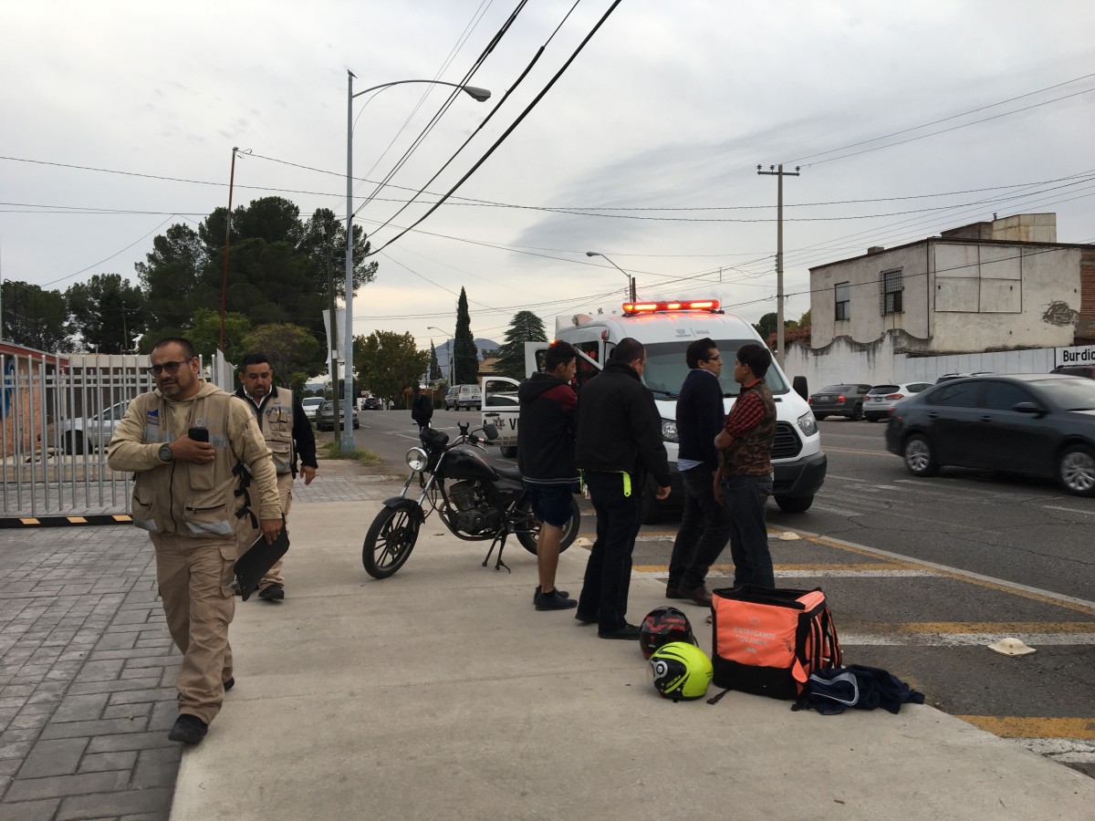 Chofer de Rappi impacta vs vehículo en San Felipe - Omnia