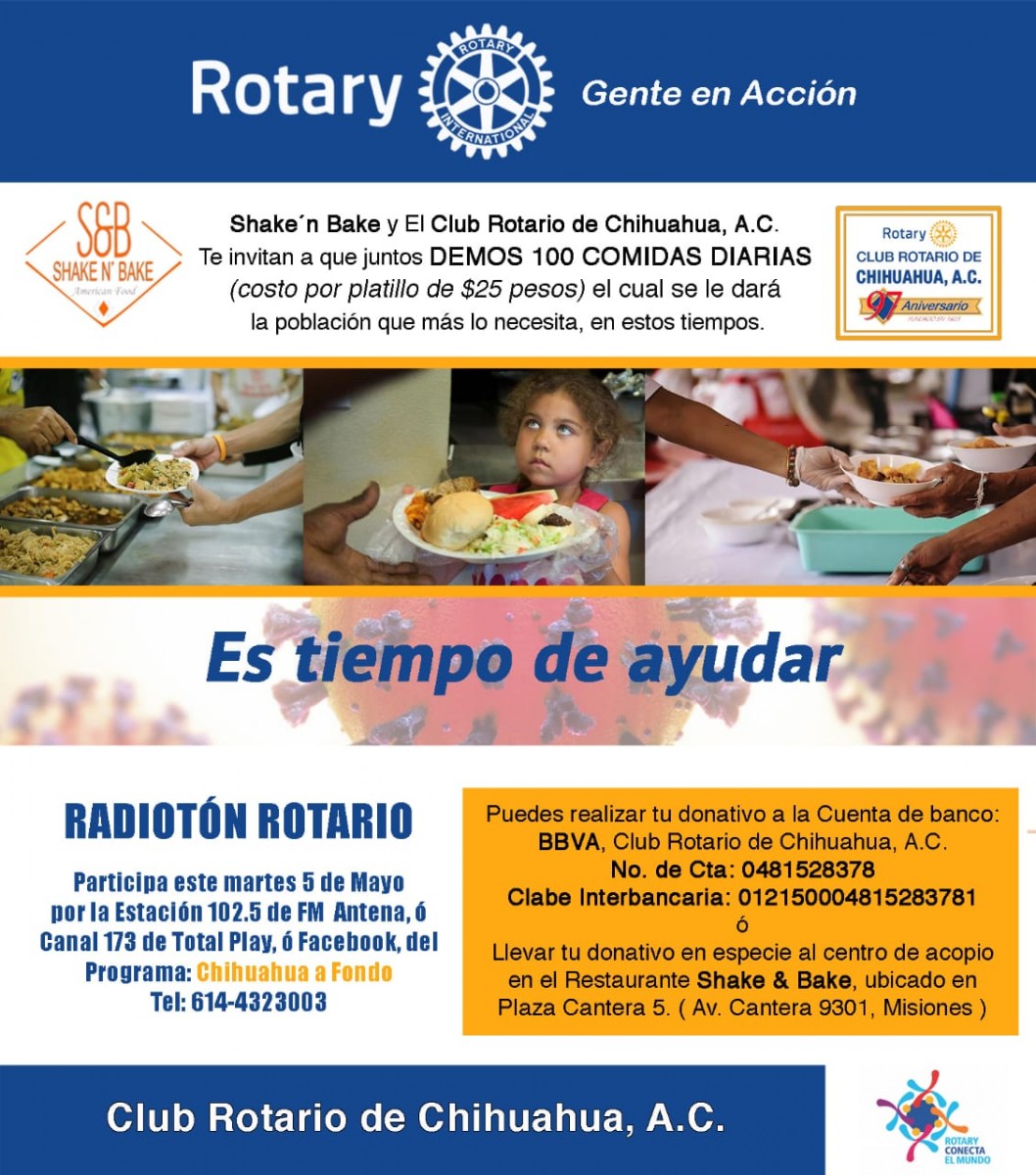 Club Rotario de Chihuahua invita al radiotón | Omnia