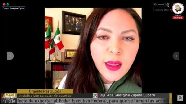 Georgina Zapata pide a federación revertir alza de precios de alimentos en el país