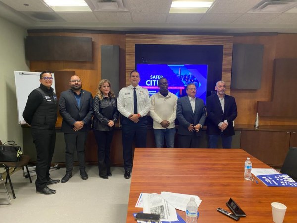 Recibe SSPE al coordinador global de Ciudades Más Seguras de la ONU Hábitat en Ciudad Juárez