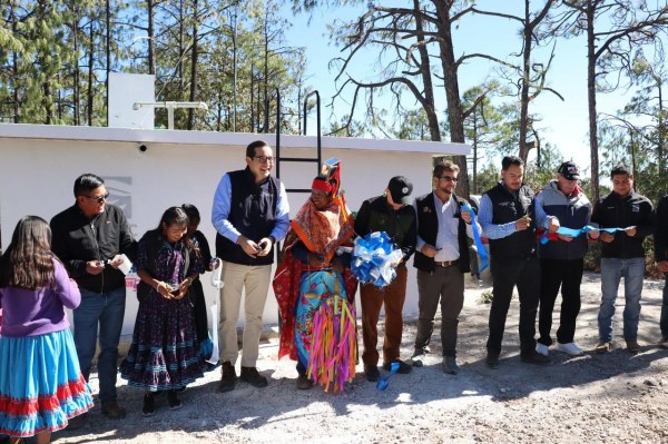 Entrega JCAS Sistema Colectivo de Agua en Rojasárare, Guachochi