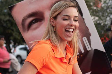 Mariana Rodríguez se registra por MC para ser alcaldesa de Monterrey, Nuevo León