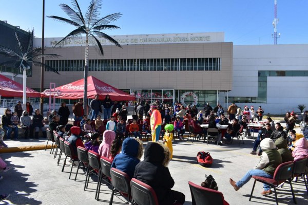 Organiza FGE Norte posada navideña a niñas y niños víctimas del delito