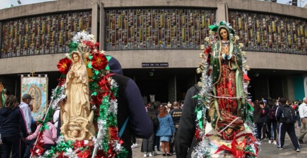 Despliegan a más de 22 mil policías y personal de CDMX para atender a los peregrinos que visitan la Basílica de Guadalupe
