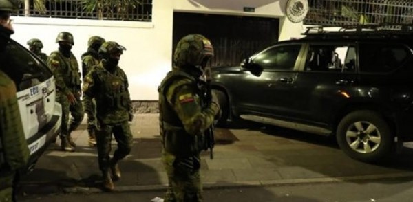 CIDH condena “intrusión” a embajada de México y urge a Ecuador medidas de protección para Glas