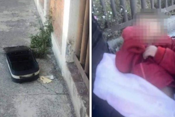 Abandonan a niño dentro de una maleta en calles de Puebla