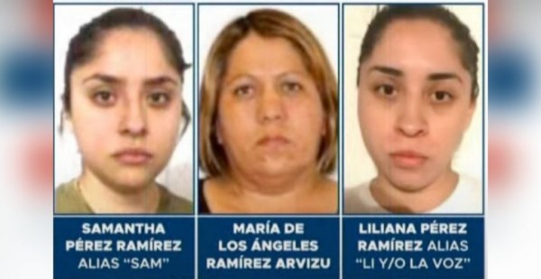 Fiscalía de CDMX ofrece 1.5 mdp por información de tres mujeres ligadas al Cártel de Tláhuac; una sería la sucesora de “El Ojos”