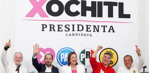 Afina Xóchitl estrategia con partidos para último tramo de campaña; 