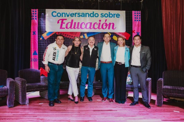 Conversan candidatos de la Coalición Fuerza y Corazón por México con jóvenes en temas de educación