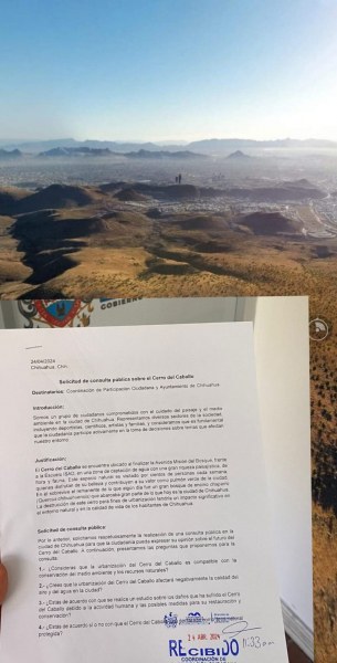 A consulta la urbanización en el Cerro del Caballo