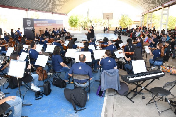 Implementan en primarias y secundarias el proyecto “Juntos Hacemos Música”