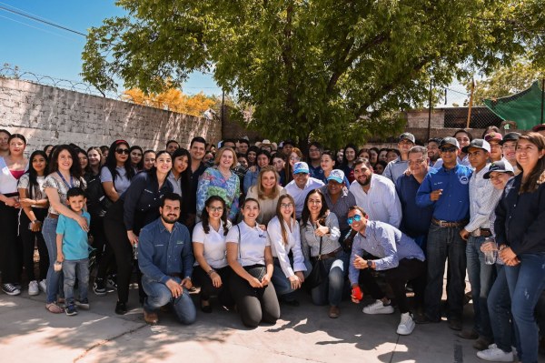 Convive Gobernadora con estudiantes de la UTCam Unidad Jiménez