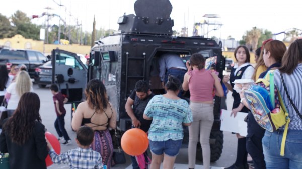 Festeja SSPE Día del Niño en Las Anitas de Ciudad Juárez