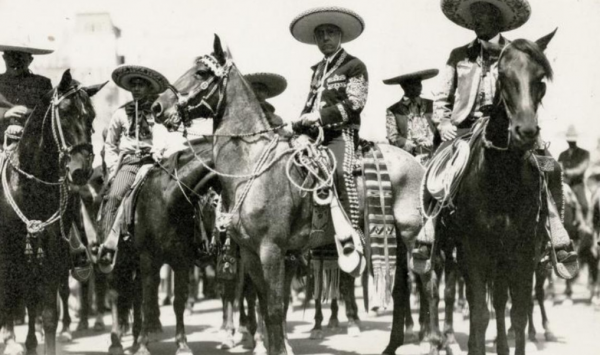 Los Plateados, bandidos célebres en el México del siglo XIX.