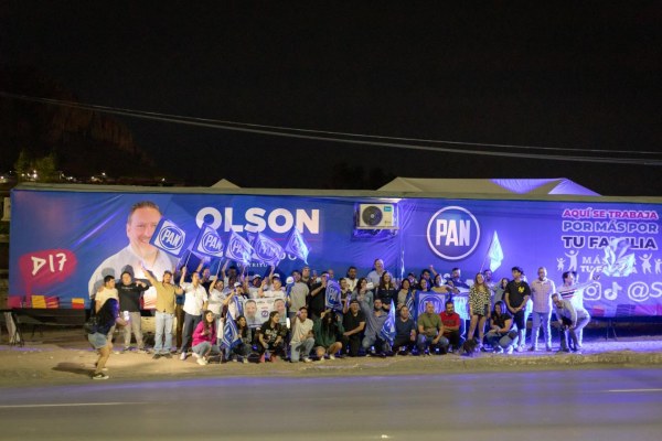Arranque de campaña de Olson separado al de Bonilla fue por topes de campañas a candidaturas de coalición