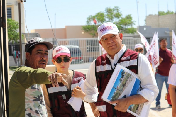 Impresionante, el entusiasmo ciudadano en Ciudad Juárez: Cuauhtémoc Estrada en su segundo recorrido de campaña