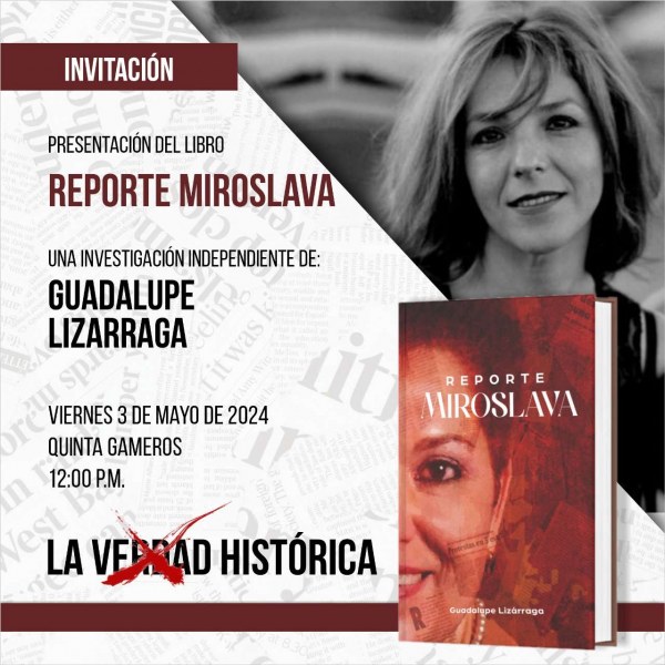 “Reporte Miroslava”, presentará Guadalupe Lizarraga libro sobre la muerte de la periodista Miroslava Breach