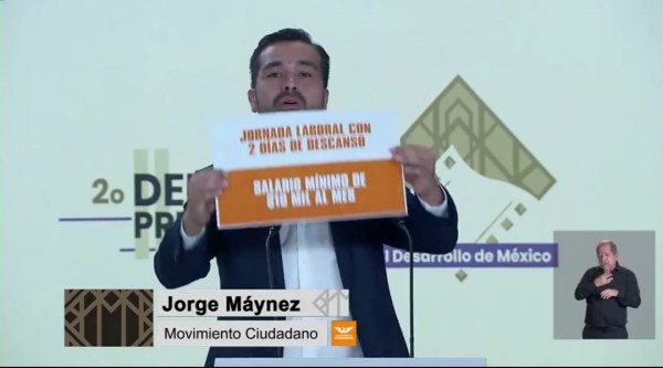 Reclama Máynez la no aprobación de la jornada laboral