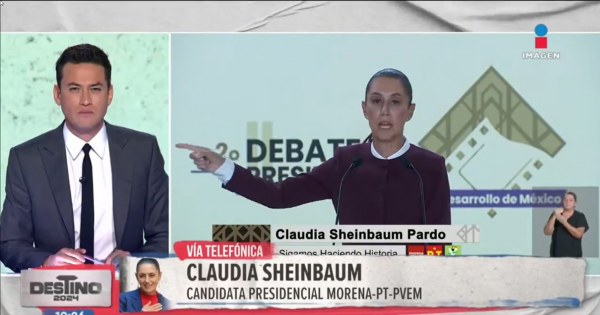 (Video) Se contradice Claudia Sheinbaum; niega tener empresa y luego lo acepta