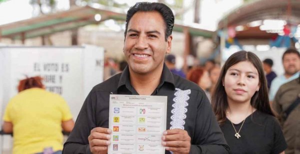 El morenista Eduardo Ramírez se declara ganador de la gubernatura de Chiapas