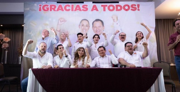 El morenista Joaquín Díaz Mena gana la gubernatura de Yucatán por seis puntos al panista Renán Barrera