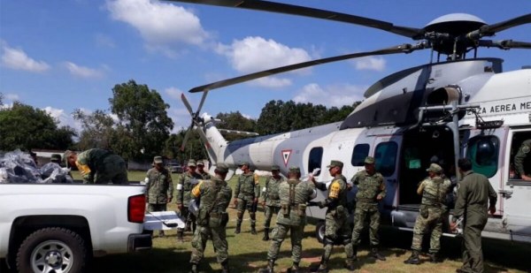 Atacan con armas de alto poder un helicóptero del Ejército que sobrevolaba la Sierra Madre del Sur en Michoacán