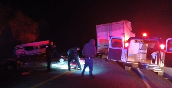 Accidente en la carretera Victoria-Monterrey deja ocho personas muertas, entre ellas una menor de edad
