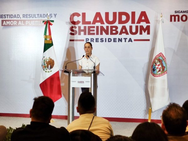 Sheinbaum insta a los presidenciables en EU a abstenerse de utilizar a México en su discurso electoral sobre la crisis migratoria
