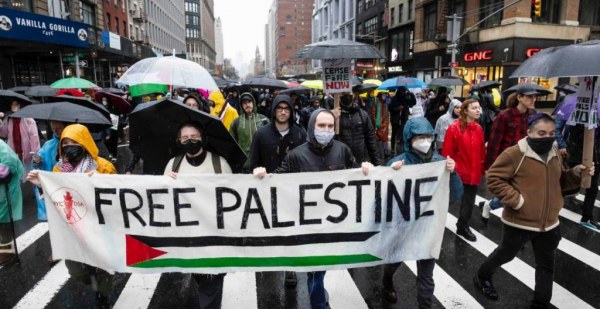 Protestas masivas en EU a favor de Palestina exigen cambios en la política exterior tras el ataque israelí en Gaza en el que murieron 115 civiles