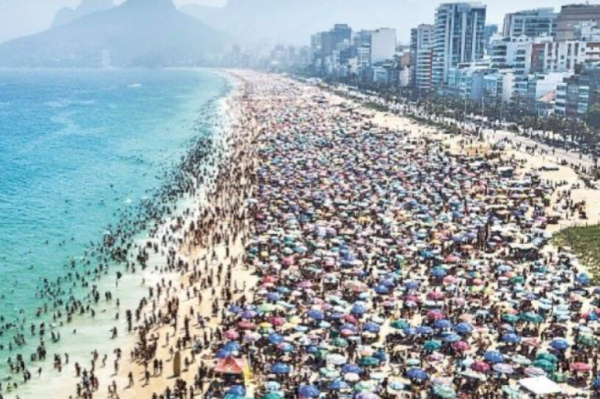 Río de Janeiro alcanza récord máximo de temperatura con 60.1ºC