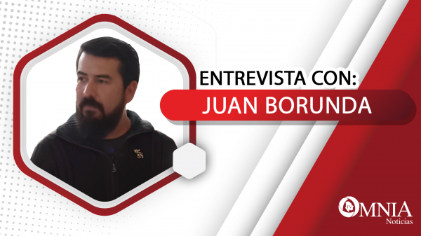 Entrevista con Juan Borunda, quien interpretará  a Jesús en el Viacrucis de la parroquia de San Rafael