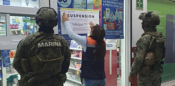 Marina y Cofepris suspenden Farmacias Similares y otras en Baja California Sur por representar riesgo a la salud