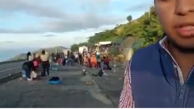 Mientras la 4T apoya a venezolanos, caravana de indígenas chapanecos desplazados es ignorada