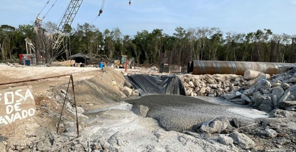 Profepa confirma derrame de cemento en cuevas de la ruta del Tramo 5 del Tren Maya