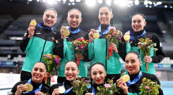 ¡Sirenas doradas! La Selección Mexicana de Natación Artística gana oro en la Copa del Mundo de París