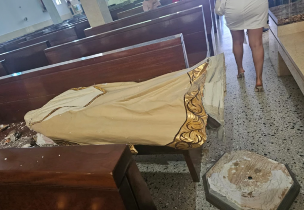 Profanan iglesia en Culiacán, excomulgarán a los responsables
