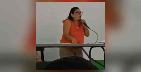 Operadora de Morena condiciona a ejidatarios a ser indemnizados por sus tierras a cambio de votar por el partido en Yucatán