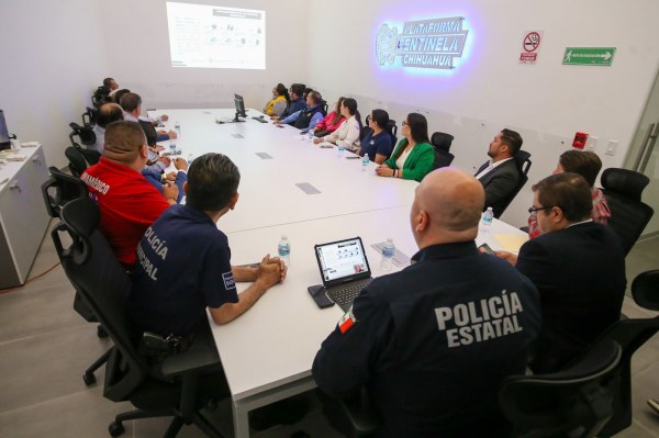 SSPE Realiza demostración de funcionamiento del sub centro Centinela a representantes de sociedad civil organizada y cámaras de comercio