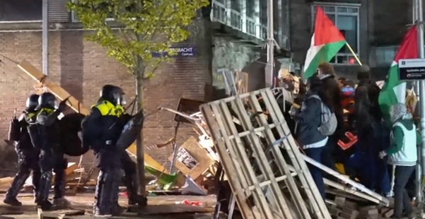 Protestas propalestinas se extienden a Europa: la policía detiene a 125 manifestantes en la Universidad de Ámsterdam