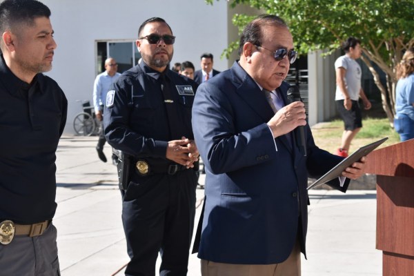Realiza Fiscalía de Distrito Zona Norte honores a la Bandera en Ciudad Juárez