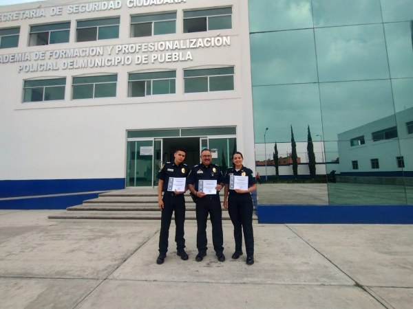 Realiza Policía Municipal de Chihuahua intercambio de academias con Policía de Puebla