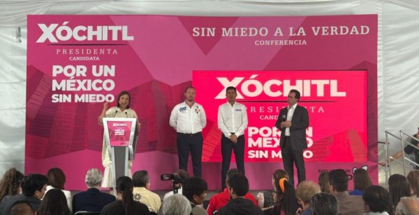 Xóchitl Gálvez presenta la estrategia de seguridad “Blindar Nacional” en coordinación con candidatos de Morelos, Veracruz, Puebla y la CDMX