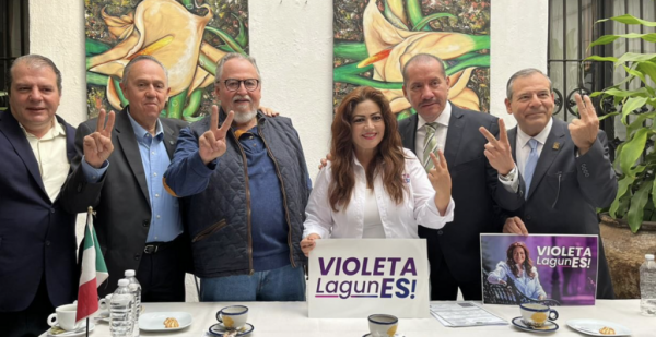 Detienen a exdiputada federal del PAN en Puebla tras riña entre brigadistas de Morena y opositores