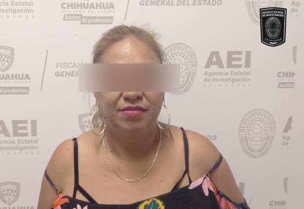 Detiene AEI a presunta vendedora de cocaína en el centro de la ciudad de Cuauhtémoc