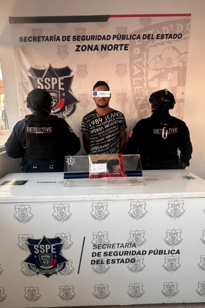 Detienen a sujeto por portación de arma de fuego en Ciudad Juárez