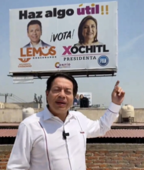 Pablo Lemus “le pone los cuernos” a Máynez en Jalisco: Mario Delgado