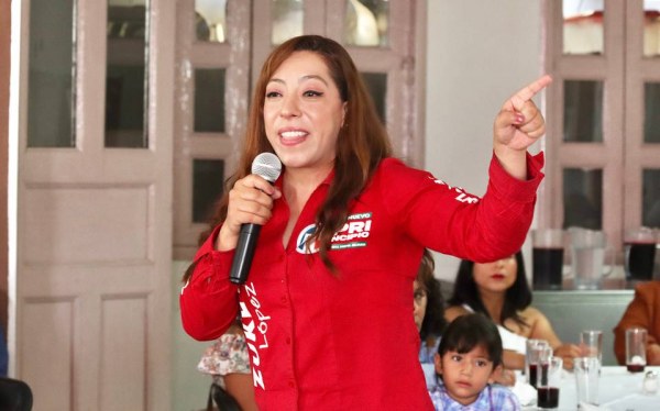 Candidata del PRI, Zukeyli López, suspende mitin por tiroteo en León, Guanajuato