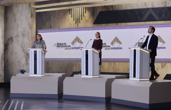 Tercer debate presidencial 2024 ¿Dónde y cuándo ver el último cara a cara de Sheibaum, Gálvez y Máynez?