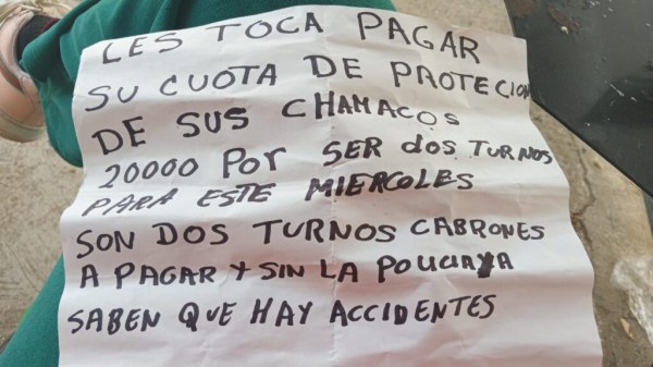 Suspenden clases en escuela de Coatzacoalcos por amenazas de cobro de piso