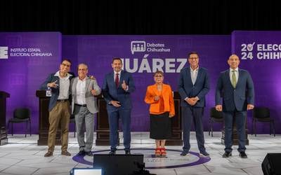 Inicia debate de candidatos a la Alcaldía de Ciudad Juárez